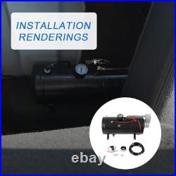 DC 12V MAX 150PSI Air Compressor Tank Pump with 3 Liter Tank 0.8 Gallon Portable