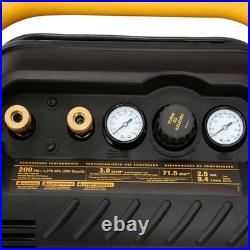 DEWALT 2.5 Gal. Portable Electric Heavy Duty 200 PSI Quiet Air Compressor