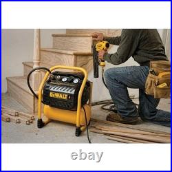 DEWALT 2.5 Gal. Portable Electric Heavy Duty 200 PSI Quiet Air Compressor