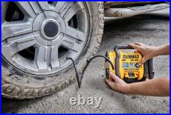 DEWALT DCC020IB Tire Inflator Portable Air Compressor 20V MAX Automatic Shut Off