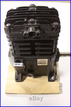 Dayton 4B246B Twin Cylinder Air Compressor Pump, New Old Stock, Never Used