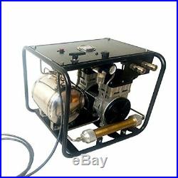 Direct Breath 12V Scuba Diving Pump Hookah Compressor WithHose+Regulator Auto Stop