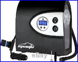 EPAuto 12V DC Auto Portable Air Compressor Pump with Digital Tire Inflator 100