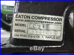 Eaton 3 Cylinder 7.5HP 2 stage Air compressor pump