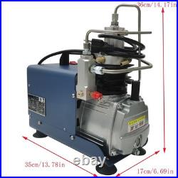 Electric Air Compressor High Pressure Max 4350 psi Air Pump Portable Pump