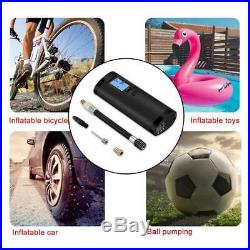 Electric Air Compressor Rechargeable Pocket Mini Pump Tire Inflator for Bike