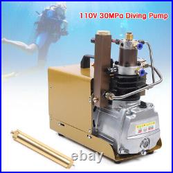 Electric Air Compressor Scuba Diving Pump High Pressure Water-cooling 1.8KW