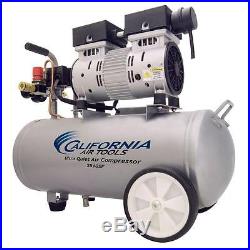 Electric Air Compressor Tank 1.0 HP 5.5 Gal Portable Motor Pump Oil Free Steel
