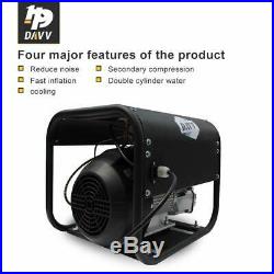Electric Air Pump for Fire Fighting Diving Paintball Scuba Tank Fill Auto Stop