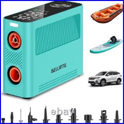 Electric Paddle Board Pump 150PSI 4X Faster SUP Pump, Auto Air Compressor for