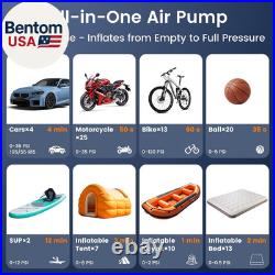 Electric Paddle Board Pump 150PSI 4X Faster SUP Pump, Auto Air Compressor for