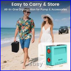 Electric Paddle Board Pump 150PSI 4X Faster SUP Pump, Auto Air Compressor for