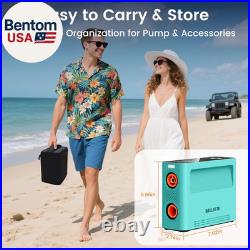 Electric Paddle Board Pump 150PSI 4X Faster SUP Pump, Auto Air Compressor for