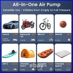 Electric Paddle Board Pump 150PSI 4X Faster SUP Pump, Auto Air Compressor for