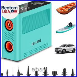 Electric Paddle Board Pump 150PSI 4X Faster SUP Pump, Auto Air Compressor for