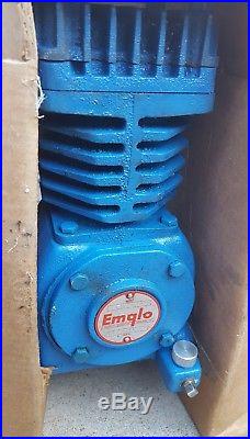 Emglo air compressor pump model FU new old stock