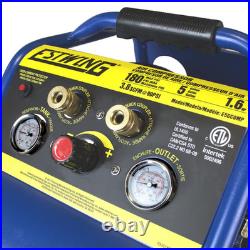 Estwing 5 Gallon 180 PSI Quiet Oil Free Air Compressor New In Box