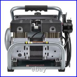 FORTRESS 2 Gallon 135 PSI Ultra Quiet Oil-Free Air Compressor Portable
