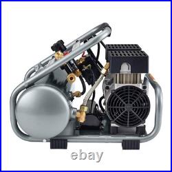 FORTRESS 2 Gallon 135 PSI Ultra Quiet Oil-Free Air Compressor Portable
