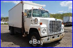 Ford 8000 On Site Mobile Service Truck, Holding Tanks, Pumps, Air Compressor