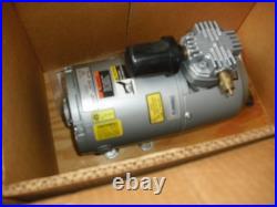 GAST 1HAB-10-M100X Piston Air Compressor 100psig 1/6hp 115v 1725rpm vacuum pump