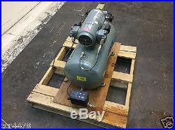 GAST Electric Vacuum Pump Air Compressor 12 Gallon 100 PSI 3HBB-11T-M300X