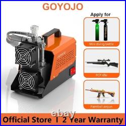 GOYOJO PCP Air Compressor 4500Psi Oil-Free Water-Free Dual Power Mini Pump AC-2