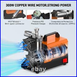 GOYOJO PCP Air Compressor 4500Psi Oil-Free Water-Free Dual Power Mini Pump AC-2