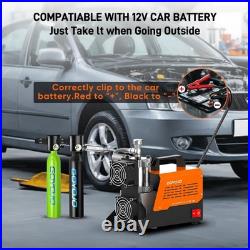 GOYOJO PCP Air Compressor 4500Psi Oil-Free Water-Free Dual Power Mini Pump AC-2