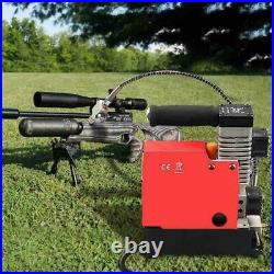 GX Pump 12V/110V PCP Airgun Scuba Air Compressor 4500psi/300bar with transformer