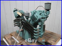 Gardner Denver ADS-1011 Reciprocating 2 Stage Air compressor Pump 870 RPM