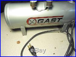 Gast Pump Air Compressor with Marathon Electric M200GX A/C Motor