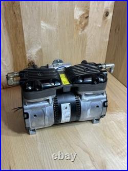 Gast Rocking Piston Twin Cylinder Oil-Less Air Compressor Pump K48ZZEFL-1162