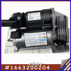 Genuine Air Suspension Compressor Pump For Mercedes Benz GL450 4Matic 1663200104
