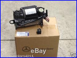 Genuine OEM Mercedes Benz E CLS S Class Airmatic Compressor Pump With Relay