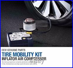 Genuine Parts Tire Mobility Kit Inflator Air Compressor Pressure Pump for KIA