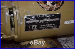 Gould ITT Pneumotive LGH-210 Oil-less Air Compressor Pump 1/6 HP P/N 7-140969-21