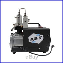 HP DAVV Portable High Pressure Air Compressor, For PCP Paintball, Up to 4500 PSI
