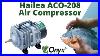 Hailea Aco 208 Aquarium Air Pump Hailea Aco 208 Air Compressor For Fish Tanks Onyx Aqua Farm