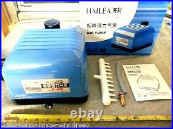 Hailea V-60 Septic Pond Air Pump Atu Compressor Hiblow Hp60 Blue Diamond Et60