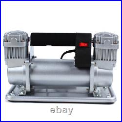 Heavy Duty Portable Air Compressor Car Tire Inflator Electric Pump 12V 150 PSI