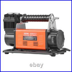Heavy Duty Portable Air Compressor Car Tire Inflator Electric Pump Auto 12V