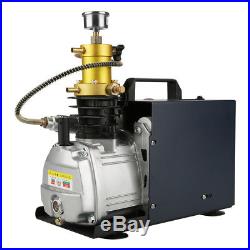 High Pressure 220V 40Mpa Water Cooled Electric Air Compressor Pump +Plug Adapter