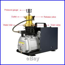 High Pressure 40Mpa Water Cooled Electric Air Compressor Pump System (EU Plug)