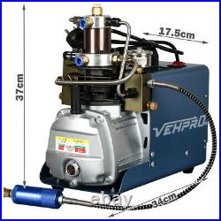 High Pressure Air Compressor Pump 30Mpa 4500PSI Electric Air Pump PCP Scuba