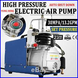 High Pressure Air Compressor Pump Auto-Stop 110V 30Mpa Electric Air Pump YH