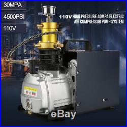 High Pressure Air Pump Electric 300BAR PCP Compressor for Airgun4500PSI 30MPA BT