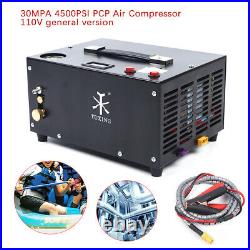 High Pressure Air Pump PCP 2-Stage Reciprocat Air Compressor 4500Psi For Kayaks