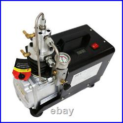 High Pressure Air compressor Pump Paintball PCP Refill Home Use Portable NEW