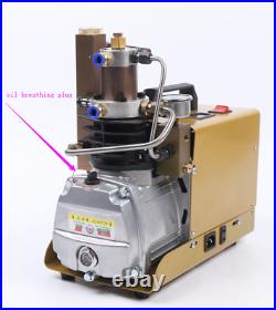 High Pressure Electric Air Compressor Pump 110V Scuba Diving Pump 30MPa 4500PSI